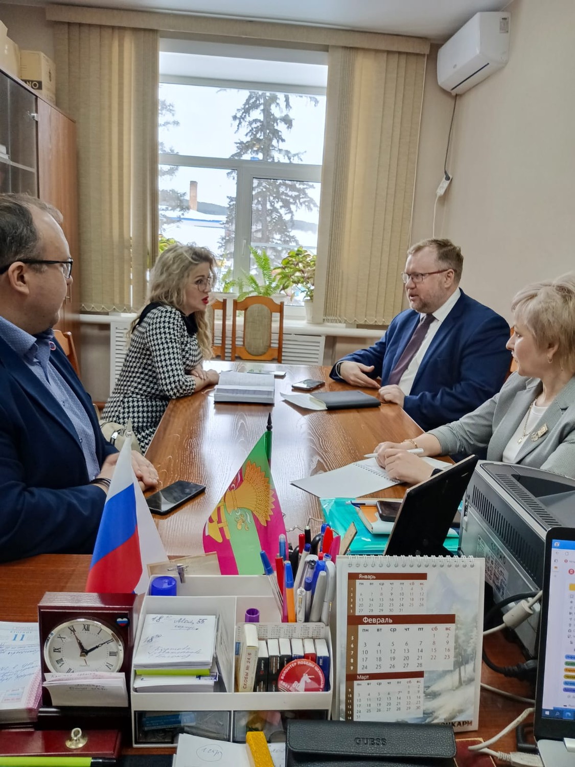 Рабочая группа профсоюзных лидеров Алтайского краевого союза  профсоюзов.