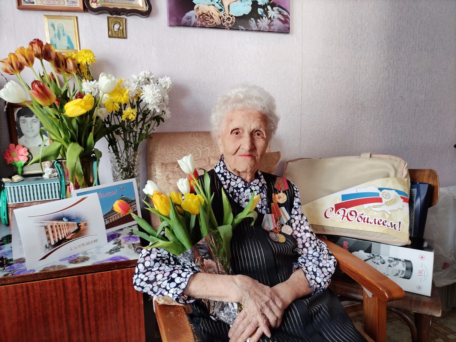 08 марта 2025 года исполнилось 100 лет жительнице Целинного района.