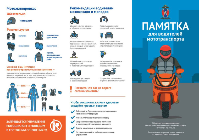 Мотосезон открыт: не забудьте про безопасность!. Мотосезон открыт: не забудьте про безопасность!.